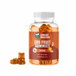 Cannabis Bakehouse CBD Fruit Gummies - Orange, 300 mg (30 pcs x 10 mg) CBD, 60 g