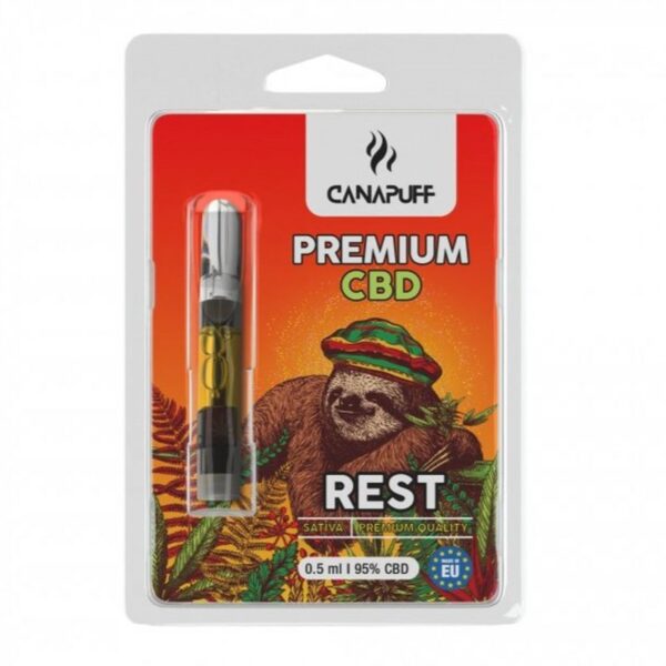 CanaPuff - REST cartridge - CBD 95%, 0,5 ml