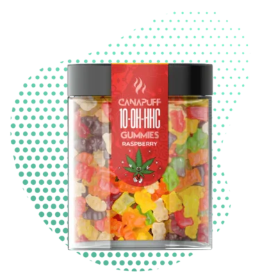 Canapuff - 10-OH-HHC Gummies - Raspberry