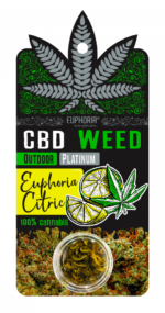 Euphoria CBD Weed Platinum Euphoria Citric 0,7 g