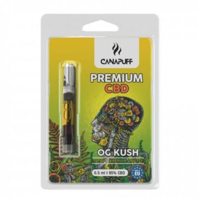 CanaPuff - OG Kush cartridge - CBD 95%, 0,5 ml