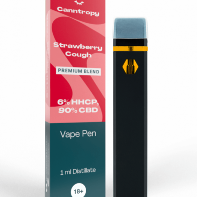 Canntropy Blend Vape Pen Strawberry Cough, HHC-P 6 %, CBD 90 %, 1 ml