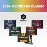 Happease Classic Cartridge, All 5 in 1 Set, 6000 mg, 85% CBD, 10 pcs x 600 mg