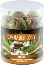 Cannabis Hash Lollies – Gift Box (10 Lollies), 24 boxes in carton