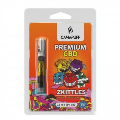 CanaPuff - ZKITTLES cartridge - CBD 95%, 0,5 ml