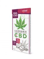 Euphoria Dark chocolate 80 g with hemp seeds, 100 mg CBD