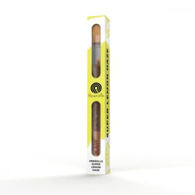 Flowrolls CBD Prerolls Super Lemon Haze, 50 mg CBD, 0,8 g