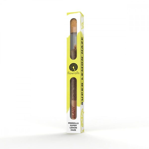 Flowrolls CBD Prerolls Super Lemon Haze, 50 mg CBD, 0,8 g