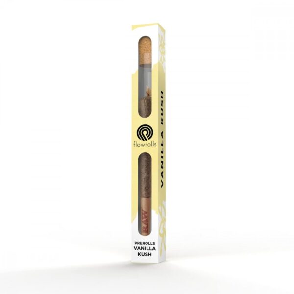 Flowrolls CBD Prerolls Vanilla Kush, 50 mg CBD, 0,8 g