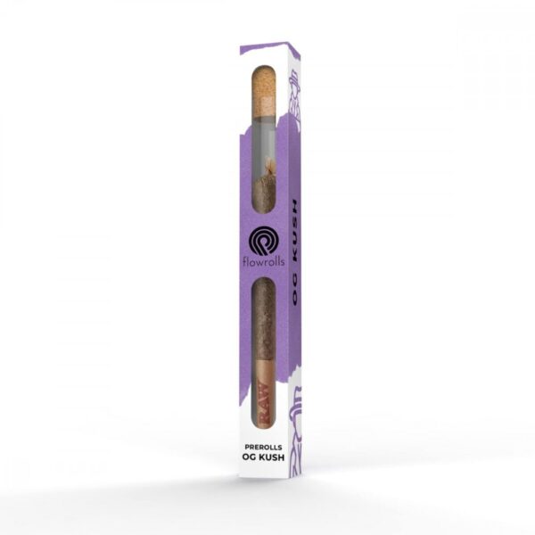 Flowrolls CBD Prerolls OG Kush, 50 mg CBD, 0,8 g
