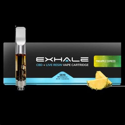 CBD Live Resin Vape Cartridge