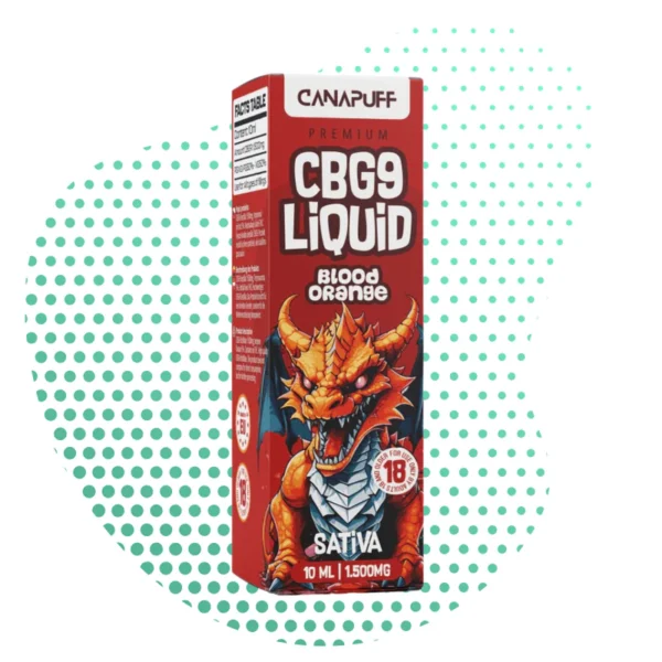 CBG9 Liquid 1.500mg - Orange Blood