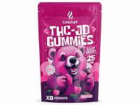 Canapuff THC Gummies – Raspberry