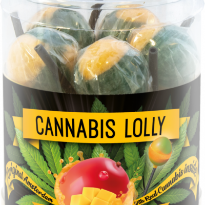 Cannabis Mango Kush Lollies – Gift Box (10 Lollies), 24 boxes in carton