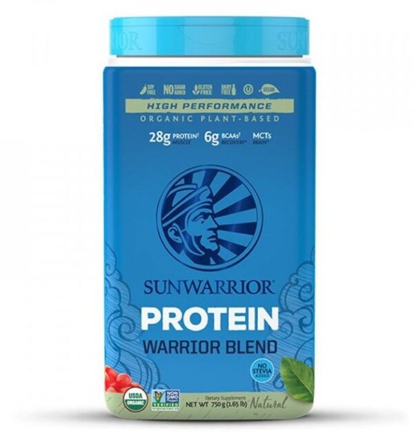 Sunwarrior Protein Blend BIO 750g natural (Pea, hemp protein and goji)