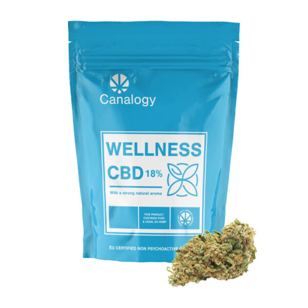 Canalogy CBD Hemp Flower Wellness 18 %, 1 g - 100 g