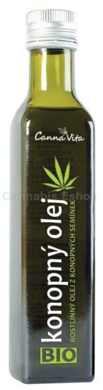CannaVita Bio hemp seed oil cold pressed 250 ml