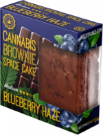 Cannabis Blueberry Haze Brownie Deluxe Packing (Medium Sativa Flavour) - Carton (24 packs)