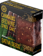 Cannabis Sativa Seeds Brownie Deluxe Packing (Medium Sativa Flavour) - Carton (24 packs)