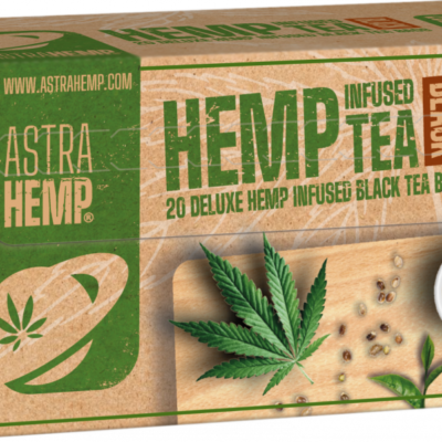 Astra Hemp Black Tea 25 mg Hemp Oil (Box of 20 Teabags)