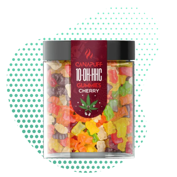 Canapuff - 10-OH-HHC Gummies - Cherry