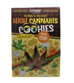 Euphoria High Cannabis Chocholate cookies with CBD, 100g