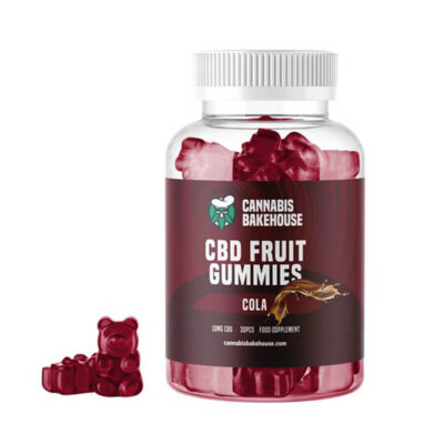 Cannabis Bakehouse CBD Fruit Gummies - Cola, 30 pcs x 10 mg CBD, 60 g