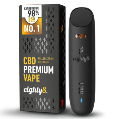 Eighty8 CBD Vape No. 1, 98 % CBD