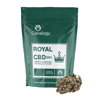 Canalogy CBD Hemp Flower Royal 24 %, 1 g - 100 g