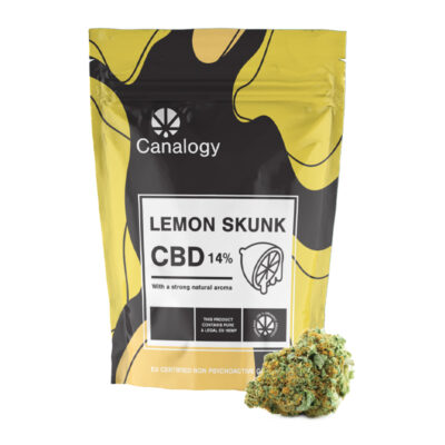 Canalogy CBD Hemp flower Lemon Skunk 14 %, 1 g - 1000 g