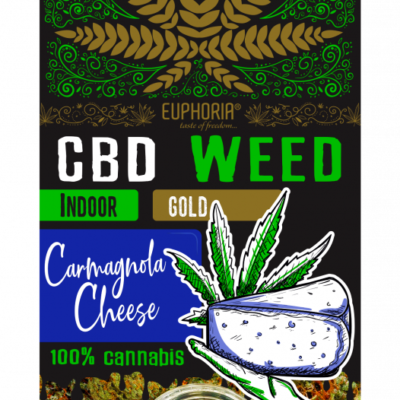 Euphoria CBD Weed Gold Carmagnola Cheese 0,7 g