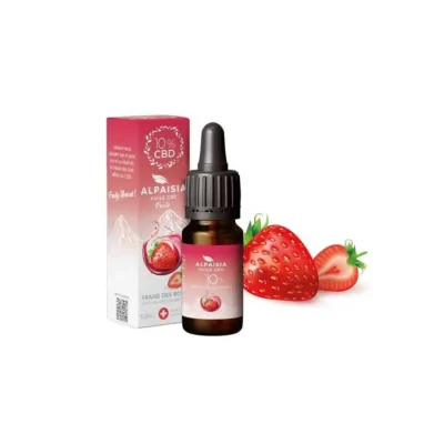 CBD oil 10% broad spectrum strawberry | ALPAISIA