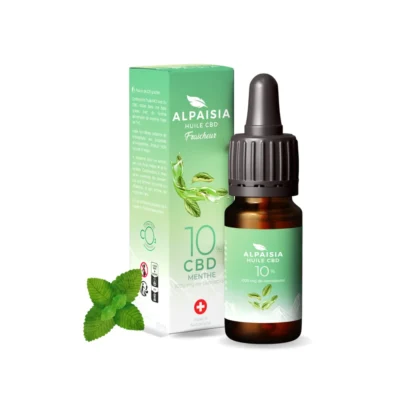 CBD oil 10% broad spectrum mint | ALPAISIA