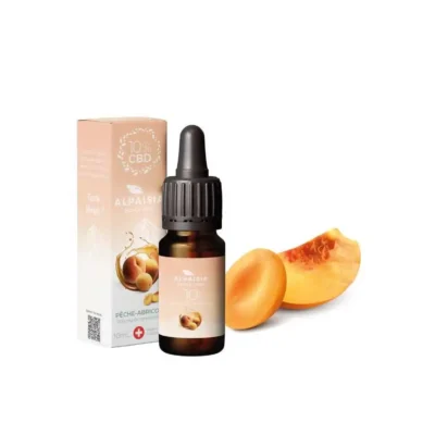 CBD oil 10% broad spectrum peach apricot | ALPAISIA