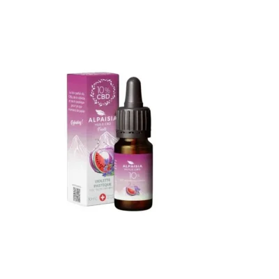 CBD oil 10% broad spectrum violet watermelon | ALPAISIA