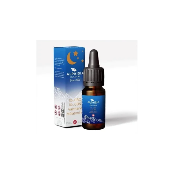 CBD oil 10% full spectrum sweet night | ALPAISIA