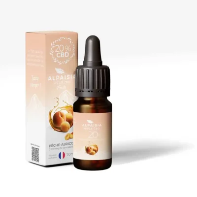 CBD oil 20% broad spectrum peach apricot | ALPAISIA