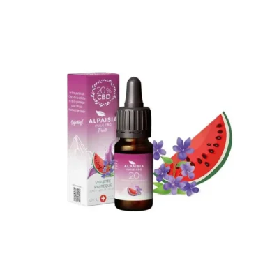 CBD oil 20% broad spectrum violet watermelon | ALPAISIA