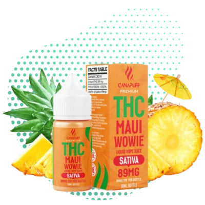 THC Liquid 89mg - Maui Wowie - 30ml