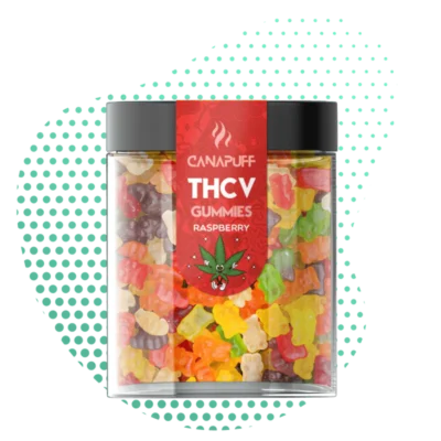 Canapuff - THCv Gummies - Raspberry