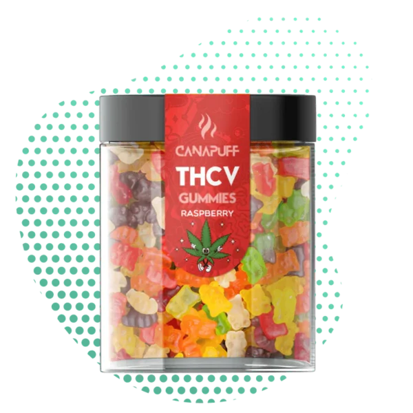 Canapuff - THCv Gummies - Raspberry