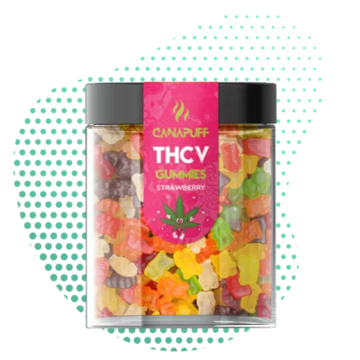 Canapuff - THCv Gummies - Strawberry